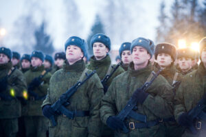 members of the Russian army